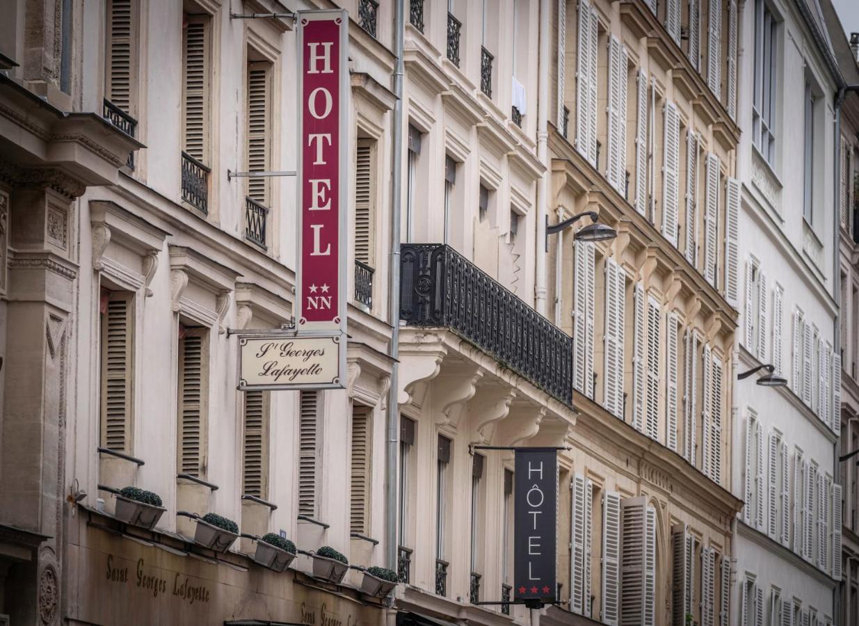 Hotel Saint Georges Lafayette Paříž Exteriér fotografie
